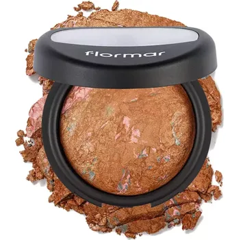 Přípravek na tvář Flormar zapečená tvářenka terracotta, 9g, č.52 Bright Appricot