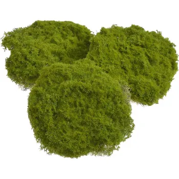 umělá květina Umělý dekorační mech DELUXE - bochánek 20x18x4cm