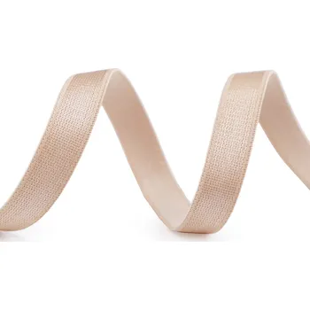 Textilní guma Pruženka saténová / ramínková šíře 10 mm tělová 22.5 m