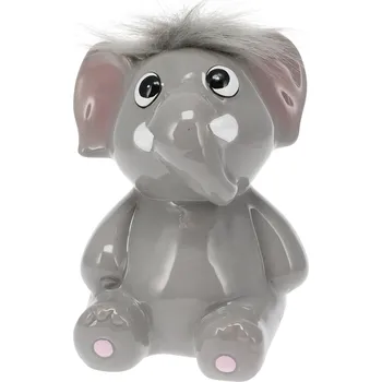 Pokladnička H&L Pokladnička HairyBank 15 cm, slon