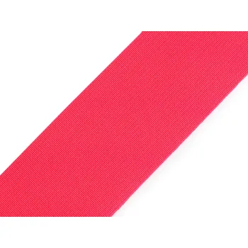 Textilie Pruženka tkaná šíře 50 mm růžová neon 25 m