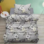 2dílné povlečení Gray roses