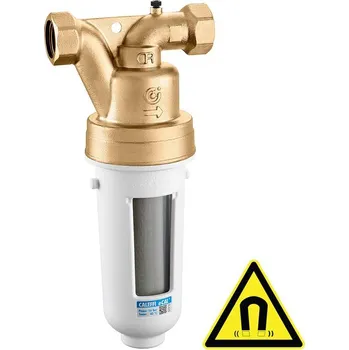 Filtrace vody Caleffi Úpravna pitné vody elektrolytická eCAL 5377 s filtrem a magnetem 1", 50 μm, PN 16, 537761
