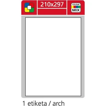 Samolepící etiketa S&K LABEL Samolepící etikety zelené SK LABEL STANDARD, 210 x 297 mm, 100 archů