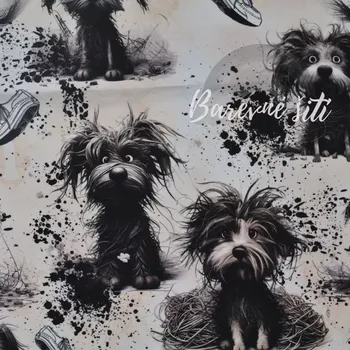 Teplákovina, Psí chlupáčci (E) (Luxusní vzory z Turecka)