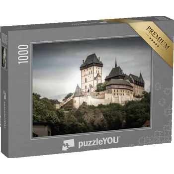 Puzzle puzzle „Gotický hrad Karlštejn, Česká republika“