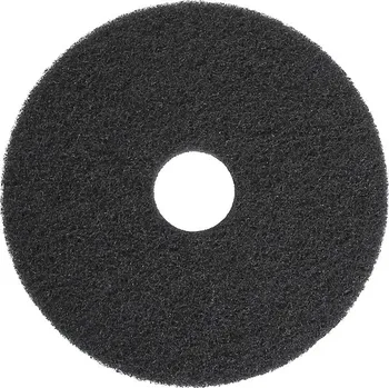 Podlahový mycí stroj Černý čisticí podlahový disk Ø 406 mm x 25 mm