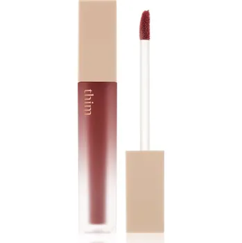 Rtěnka thim Sheer Matte Liquid Lip lehká tekutá matná rtěnka odstín 02 Dusky Rose 4 g