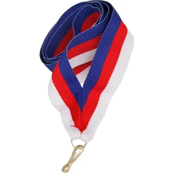 Stuha Stuha 22 mm – modro-červeno-bílá