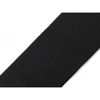 Textilní guma Pruženka měkká tkaná šíře 30 mm černá 25 m