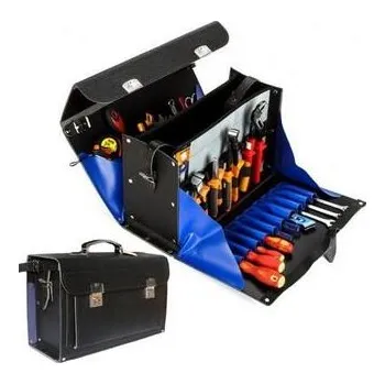 Profesionální brašna rozkládací. Nabízí maximální využitelnost každého prostoru uvnitř. Brašna je z umělé usně, je pevně vyztužená ze všech stran. Obsahuje čtyř - LOCH-208U