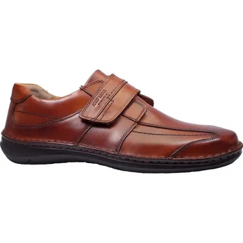 Pánské mokasíny Vycházková obuv-flexiblová, Josef Seibel, New Anvers 02, šíře K (Extra Wide), přírodní: Hnědá Hladká kůže 33,5 50 K - extra široká (28945-28948)