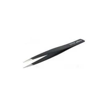 Kosmetická pinzeta Pinzeta ESD nemagnetická Dél.pinzety 130mm Hroty rovné