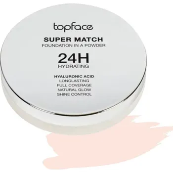 Přípravek na tvář TOPFACE pudrový make-up Super Match, 001, 10g