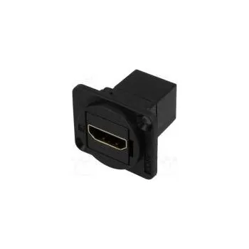Elektrická zásuvka Spojka HDMI zásuvka,z obou stran stíněný Pouz standard XLR