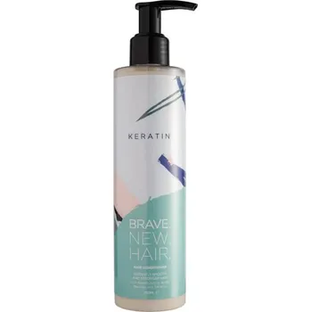 Brave New Hair kondicionér s keratinem na nepoddajné, hrubé a suché vlasy, Keratin, 250ml