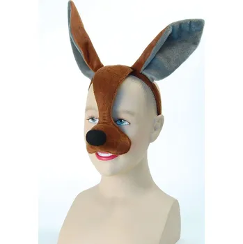 Karnevalová maska bristolMaska hnědý zajíc