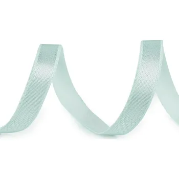 Výtvárné potřeby Pruženka saténová / ramínková šíře 10 mm mint 22.5 m