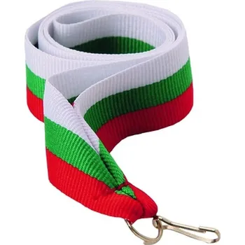 Stuha Stuha 22 mm - bílo-zeleno-červená