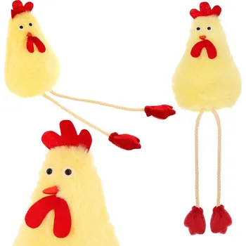 Velikonoční dekorace SLEPIČKA SEDÍCÍ 18CM JARNÍ DEKORACE