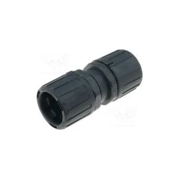 Spojka polyamid HelaGuard -50÷135°C IP66 Barva černá UL94V-2