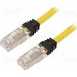Patch cord S/FTP,TX6A™ 10Gig 6a lanko Cu LSZH žlutá Dél 5m