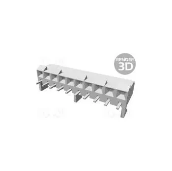 Elektrický konektor Socket wire-board female 3.96mm PIN 10 THT on PCBs tinned