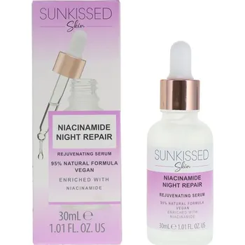 Pleťové sérum Sunkissed noční regenerační sérum s Niacinamidem, 30ml