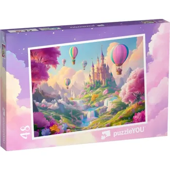 Puzzle puzzle „Zámek princezny v kouzelném království“