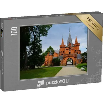 Puzzle puzzle 100 dílků „Zámek Hradec nad Moravicí, Česká republika“