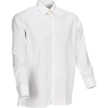 Pánská košile Košile Classic dlouhý rukáv BÍLÁ vel.37