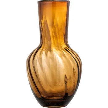 Váza Bloomingville Hnědá skleněná váza Saiqa