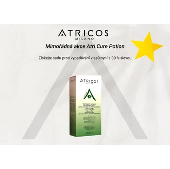 Přípravek proti padání vlasů Atricos Milano Hair Loss Potion – Sada proti padání a pro růst vlasů