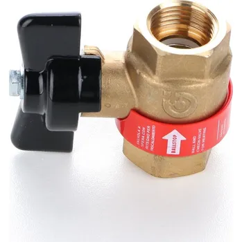 CALEFFI Kohout kulový 1/2" s klapkou -12327400