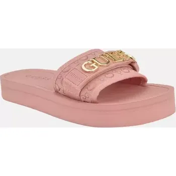 Dámské žabky GUESS dámské pantofle, nazouváky Peers růžové 40