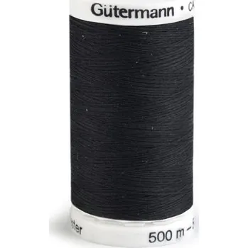Nit Polyesterové nitě návin 500 m Gütermann Black 1 ks