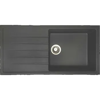 Granitový dřez Granitový dřez Granisil Vivaldi 1000.0 barva dřezu: černá 3537390276410