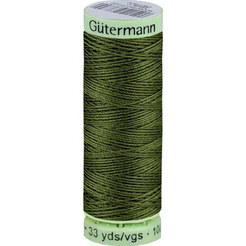Nit Polyesterové nitě Gütermann Jeans návin 30 m olivová zeleň 1 ks