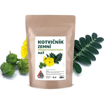 Anabolizér Kotvičník zemní nať Tribulus terrestris VALKNUT Obsah balení: 250 g