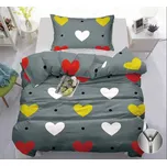 2dílné povlečení Big hearts