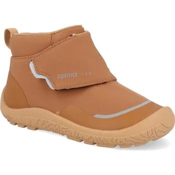 Barefoot dětské kotníkové boty Reima - Hyppii Cinnamon brown hnědé Velikost: 23