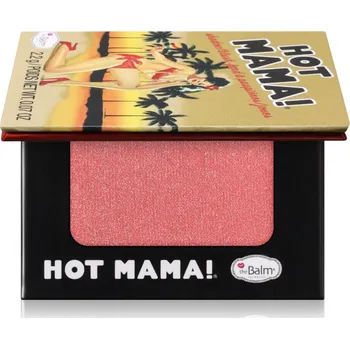 Oční stíny theBalm Mama® Hot tvářenka a oční stíny v jednom odstín Beautiful Peachy Pink 2.2 g