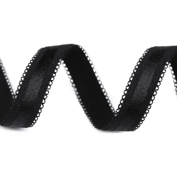 Textilní guma Pruženka ramínková šíře 16 mm černá 90 m