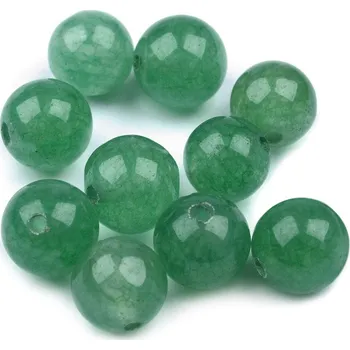 Korálek Avanturín, minerální korálky Ø8 mm Varianta: avanturín, Balení: 10 ks