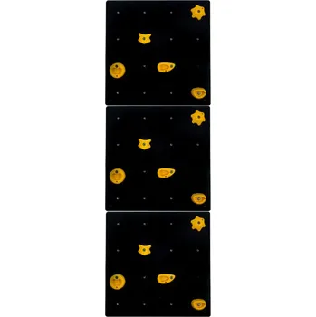 Úchyt pro horolezeckou stěnu DUVLAN lezecká stěna 213x71 cm - Set Barva: black