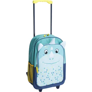 H&L Dětský kufr Dino, 30x13x42cm, modrá