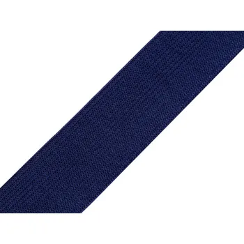 Textilie Pruženka tkaná šíře 28 mm modrá berlínská 25 m