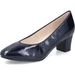 Dámská Dámské lodičky RIEKER 44650-14 modrá W5 44650-14 BLUE H/W5 41