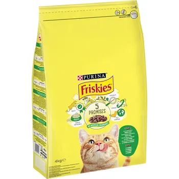Krmivo pro kočku 4kg Purina Friskies Cat s králičím, kuřecím a zeleninou