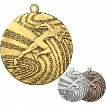 Medaile zlatá - běhy - medaile ocelová
